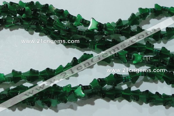CCT938 15 inches 6*8mm butterfly cats eye beads wholesale