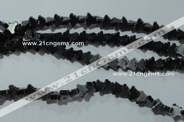 CCT941 15 inches 6*8mm butterfly cats eye beads wholesale