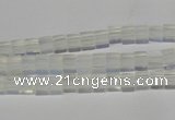 CCU01 15.5 inches 4*4mm cube opal beads wholesale