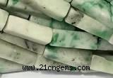 CCU1137 15 inches 4*13mm cuboid jade beads