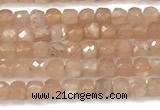 CCU1324 15 inches 2.5mm faceted cube suntone beads