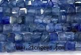 CCU1335 15 inches 2.5mm faceted cube kyanite beads