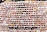 CCU1640 15 inches 2.5mm faceted cube morganite gemstone beads