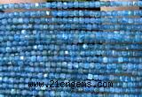 CCU1654 15 inches 2.5mm faceted cube apatite gemstone beads