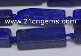 CCU620 15.5 inches 8*20mm - 10*30mm cuboid lapis lazuli beads