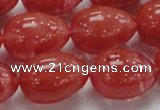 CCY02 15.5 inches 15*20mm teardrop cherry quartz beads wholesale