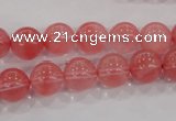 CCY103 15.5 inches 10mm round cherry quartz beads wholesale