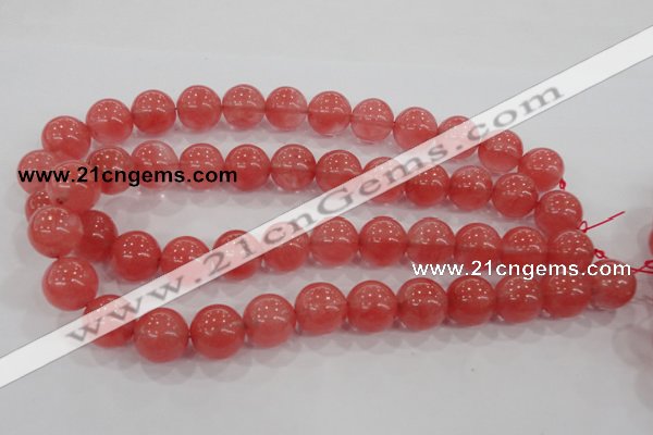 CCY104 15.5 inches 12mm round cherry quartz beads wholesale