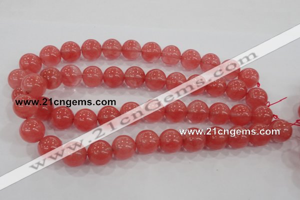 CCY106 15.5 inches 16mm round cherry quartz beads wholesale