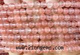 CCY681 15 inches 6mm round cherry quartz beads wholesale