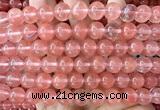 CCY683 15 inches 10mm round cherry quartz beads wholesale