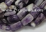 CDA05 15.5 inches 8*12mm rectangle dogtooth amethyst quartz beads