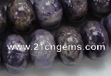 CDA20 15.5 inches 15*20mm rondelle dogtooth amethyst quartz beads