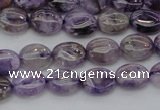 CDA300 15.5 inches 7*8mm oval dyed dogtooth amethyst beads