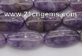 CDA301 15.5 inches 9*18mm oval dyed dogtooth amethyst beads