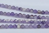 CDA50 15.5 inches 4mm round dogtooth amethyst beads wholesale