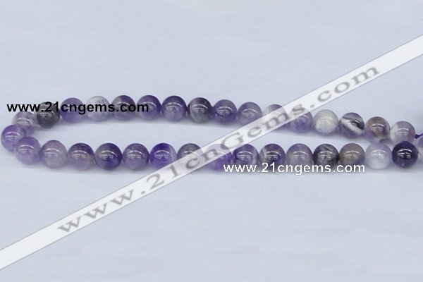 CDA54 15.5 inches 12mm round dogtooth amethyst beads wholesale