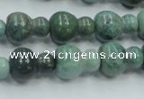 CDB10 15.5 inches 12*16mm calabash natural new dragon blood jasper beads