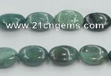 CDB19 15.5 inches 10*14mm oval natural new dragon blood jasper beads