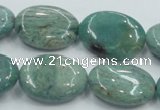 CDB20 15.5 inches 18*25mm oval natural new dragon blood jasper beads