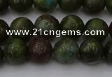 CDB302 15.5 inches 8mm round dragon blood jasper beads wholesale