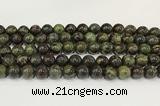 CDB343 15.5 inches 10mm round dragon blood jasper beads wholesale