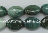 CDB35 15.5 inches 13*18mm oval new dragon blood jasper beads