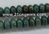 CDB39 15.5 inches 6*10mm rondelle new dragon blood jasper beads