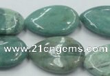 CDB45 15.5 inches 18*25mm flat teardrop new dragon blood jasper beads