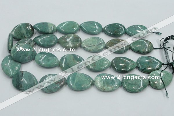 CDB45 15.5 inches 18*25mm flat teardrop new dragon blood jasper beads