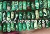 CDE1259 15.5 inches 2*4mm rondelle sea sediment jasper beads