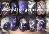 CDE1271 15.5 inches 5*8mm rondelle sea sediment jasper beads