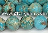 CDE1368 15.5 inches 8mm round sea sediment jasper beads wholesale