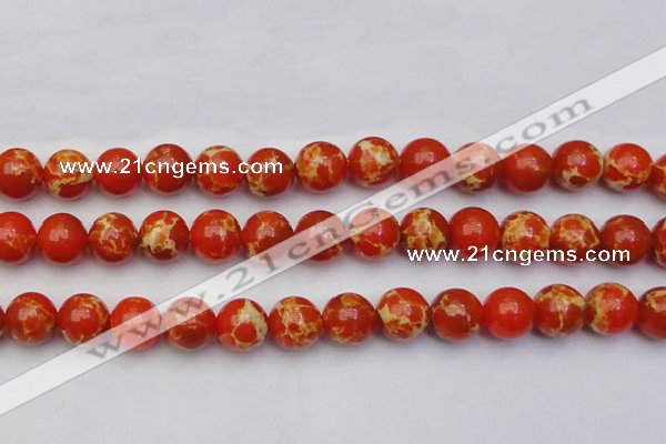 CDE2007 15.5 inches 18mm round dyed sea sediment jasper beads