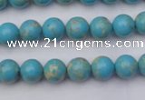 CDE2056 15.5 inches 6mm round dyed sea sediment jasper beads