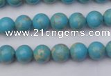 CDE2056 15.5 inches 6mm round dyed sea sediment jasper beads