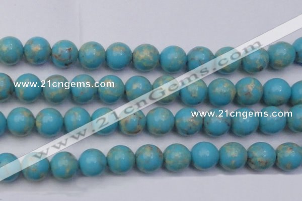 CDE2063 15.5 inches 20mm round dyed sea sediment jasper beads