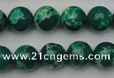 CDE2080 15.5 inches 10mm round dyed sea sediment jasper beads