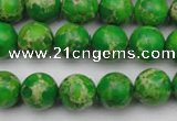 CDE2222 15.5 inches 8mm round dyed sea sediment jasper beads