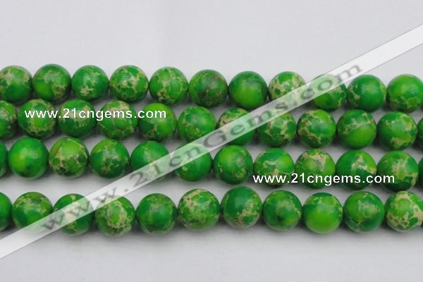 CDE2228 15.5 inches 20mm round dyed sea sediment jasper beads