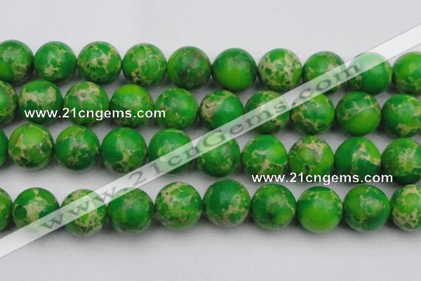 CDE2230 15.5 inches 24mm round dyed sea sediment jasper beads