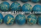 CDE2235 15.5 inches 12mm round dyed sea sediment jasper beads