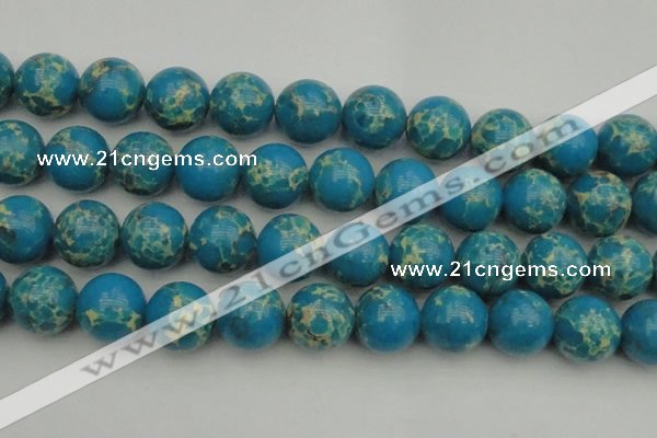 CDE2241 15.5 inches 24mm round dyed sea sediment jasper beads