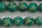 CDE2245 15.5 inches 10mm round dyed sea sediment jasper beads