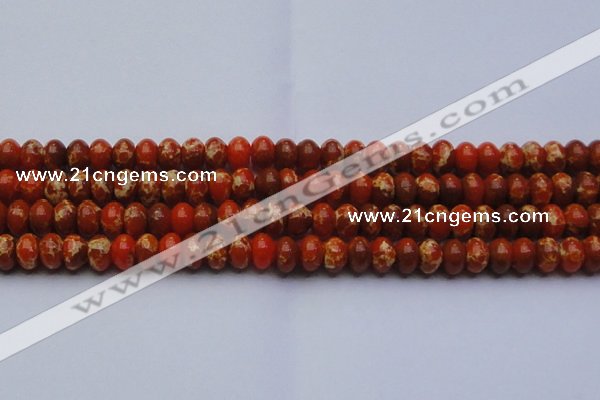 CDE2606 15.5 inches 15*20mm rondelle dyed sea sediment jasper beads