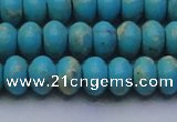 CDE2644 15.5 inches 12*16mm rondelle dyed sea sediment jasper beads