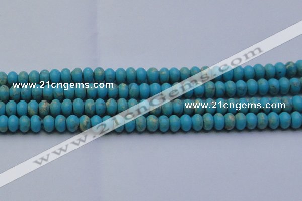 CDE2644 15.5 inches 12*16mm rondelle dyed sea sediment jasper beads