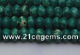 CDE2672 15.5 inches 5*8mm rondelle dyed sea sediment jasper beads