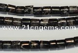 CDE670 15.5 inches 6*6mm tube dyed sea sediment jasper beads