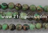 CDE852 15.5 inches 8mm round dyed sea sediment jasper beads wholesale